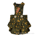 Fashion comfortable new corduroy suspender dress dog